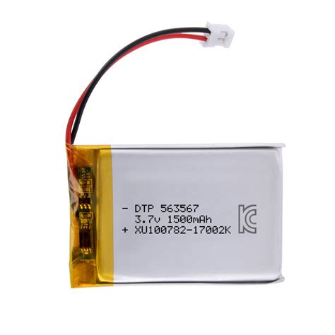 Dtp High Quality V Mah Li Polymer Battery With Kc Ce Rohs