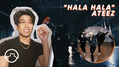 First Reaction Performer React To Ateez Hala Hala Dance Practice