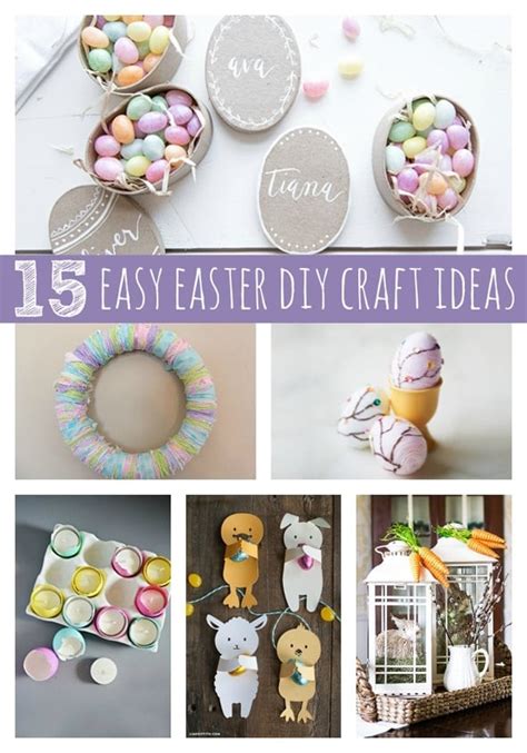 Easy Easter Diy Ideas Pretty My Party