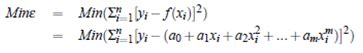 Polynomials Least Squares Fitting Maths For Engineers Books