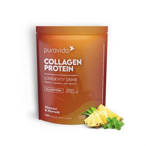 COLAGENO COLLAGEN PROTEIN PURO 450G PURAVIDA