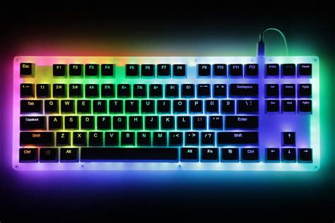 Womier TKL RGB Hot-Swappable Acrylic Mechanical Keyboard | Mechanical ...