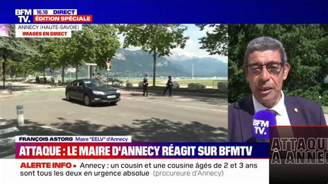 Fran Ois Astorg Maire Eelv D Annecy Partage Son Sentiment De Gravit