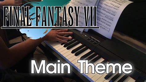 Final Fantasy Vii Main Theme Piano Youtube