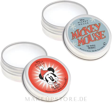 Set Mad Beauty Mickey Mouse Jingle All The Way Lip Balm Duo L Balm