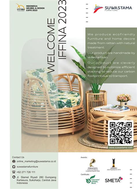 Experience IFFINA 2023 Unveiling The Finest Rattan Furniture Suwastama