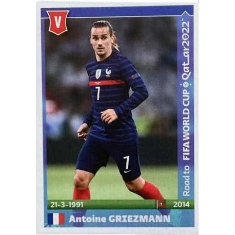 Buy Sticker Antoine Griezmann France Panini Road To Qatar Stickers