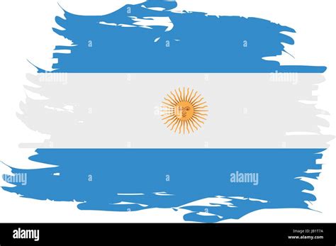 Isolated Argentinian Flag Stock Vector Image And Art Alamy