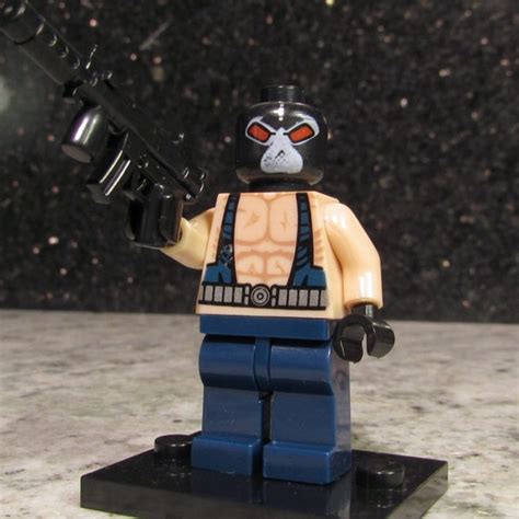 Custom BANE Lego size Batman Villain Minifigure by ToyAndFashion