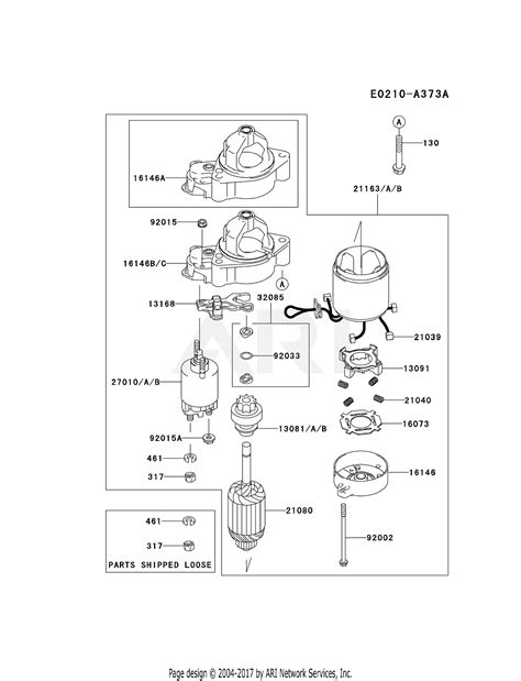 Kawasaki Fd731v Ds00 4 Stroke Engine Fd731v Parts Diagram For Starter