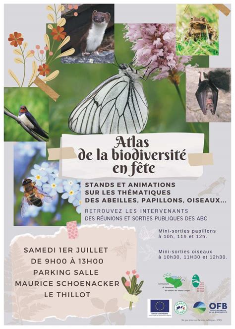 Animation Atlas de la Biodiversité Communale La mairie du Thillot