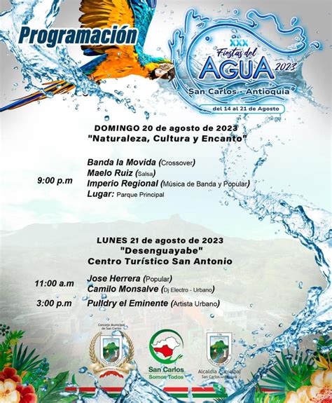 XXX Fiestas Del Agua 2023 Infolocal Comfenalco Antioquia