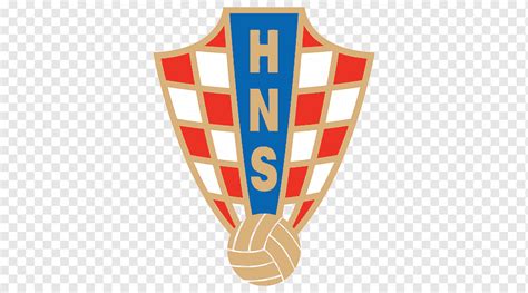 Red And Brown Hns Logo Croatia National Football Team 2018 Fifa World