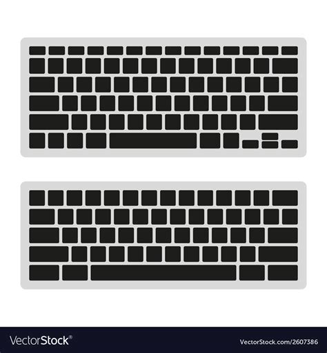 Blank Keyboard Template Printable