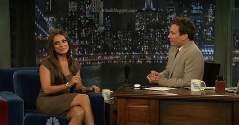 TVDeSab: Mila Kunis - Late Night with Jimmy Fallon 07/18/2011