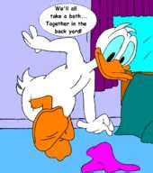 Post Comic Dewey Duck Donald Duck Huey Duck Louie Duck Mouseboy