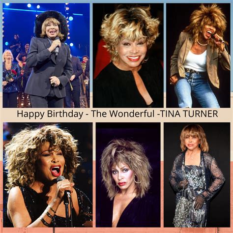 'HAPPY BIRTHDAY - TINA TURNER' 1939, Born - Tina Turner, (Annie Mae ...