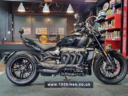 TRIUMPH 2021 71 Triumph Rocket 2500cc Gt Triple Black With 500 Miles