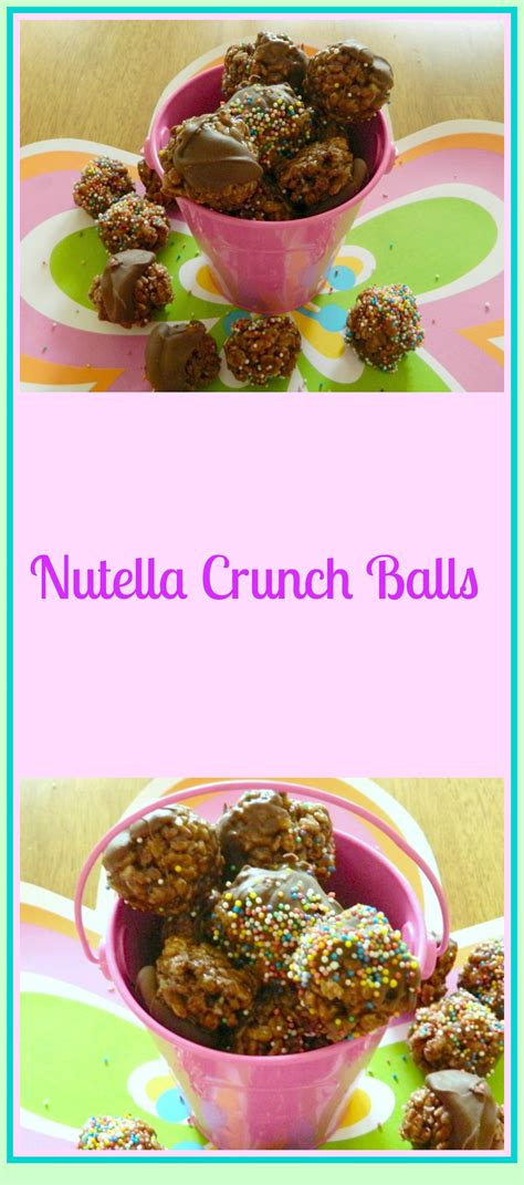 Nutella Crunch Balls Recipe Recipes Chocolate Recipes Easy Peasy