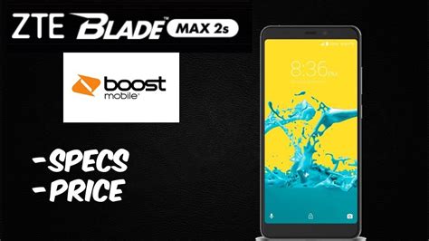 New Phone Zte Blade Max 2S Now On Boost Mobile BYOD HD YouTube