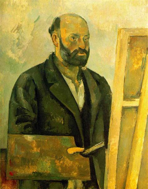 WebMuseum: Cézanne, Paul: Self-Portrait with Palette