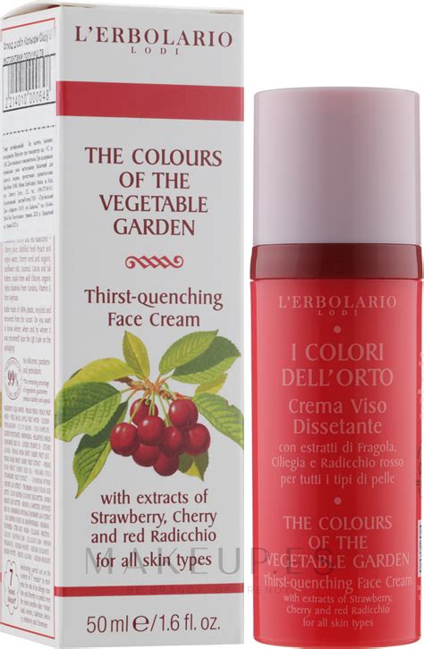 Crema Facial Con Extracto De Fresa L Erbolario The Colours Of The