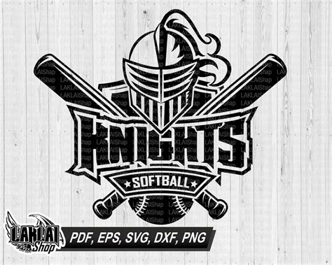 Knights Softball Svg Knight Softball Svg Knights Svg Softball Team