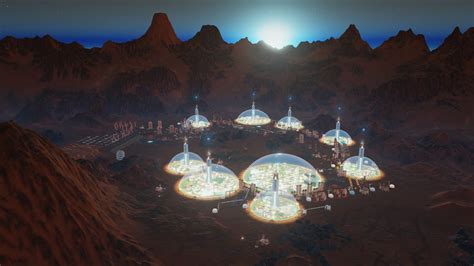 Surviving Mars Colony Time Lapse Youtube