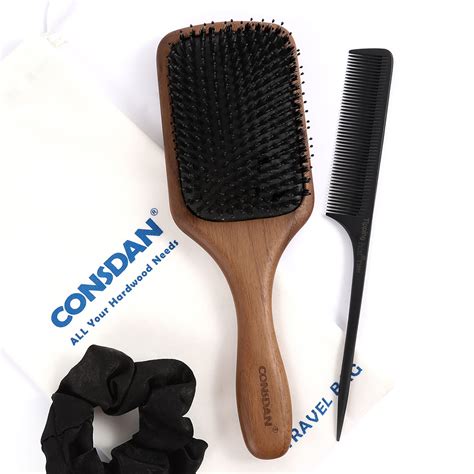 Betivan Curl Defining Brush 2024 Newest Boar Bristle Hair Brush