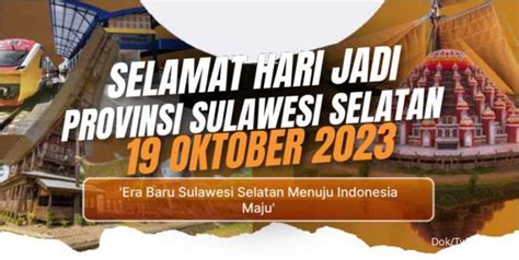 Berita Terkini Momsmoney Id Terkait Logo Hari Jadi Sulsel