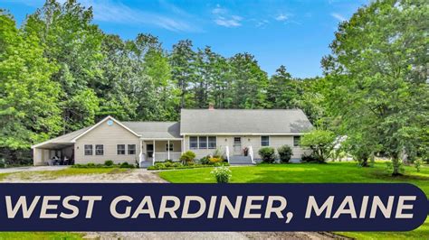 West Gardiner Maine Country Escape 3500 Sf For Sale Youtube