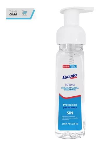 Escudo Espuma Dermolimpiadora Antibacterial Libre Enjuague Meses Sin