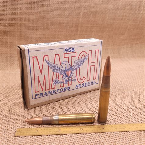 1958 Frankford Arsenal Match Caliber 30 30 06 173 GR T291