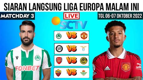 Omonia Nicosia Vs Manchester United Jadwal Liga Europa Malam Ini