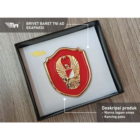 Jual Emblem Baret Ekapaksi Tni Shopee Indonesia