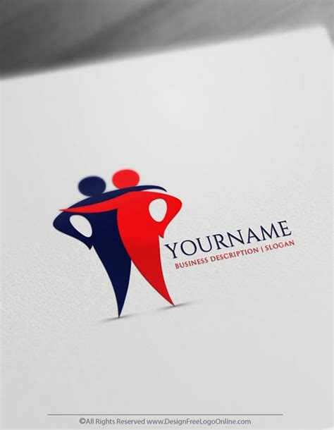 Design Hugging Group Logo Ideas With The Free Logo Maker