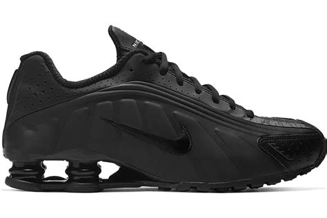 Nike Shox R4 Triple Black Matte Men's - 104265-044 - US