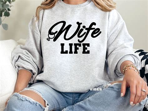 Wife Life Wedding Ring SVG PNG DXF - Girl Boss Vibes