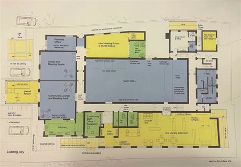 Concept Plans For A New Community Hub Kibworth Community Library