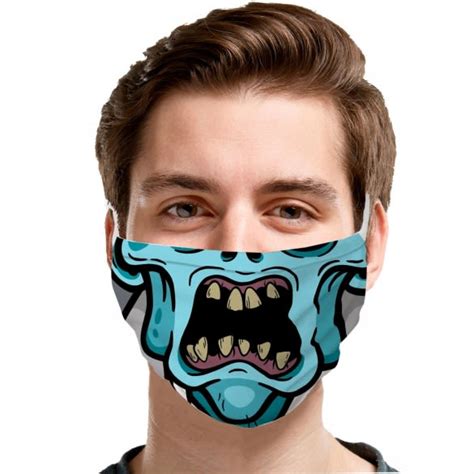 Zombie Face Mask | Custom Face Masks for Kids | Personalized Gifts