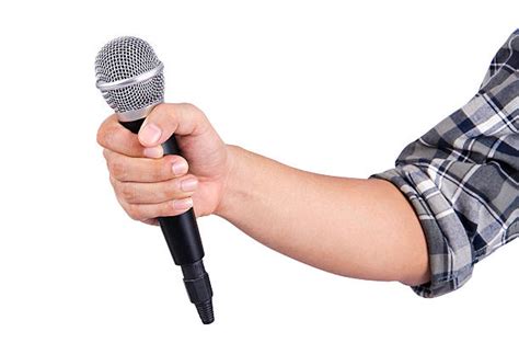 Royalty Free Hand Holding Mic Pictures Images And Stock Photos Istock