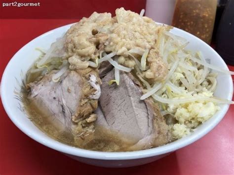 『小 少なめ「ニンニクアブラ」800円』ラーメン二郎 一橋学園店のレビュー ラーメンデータベース