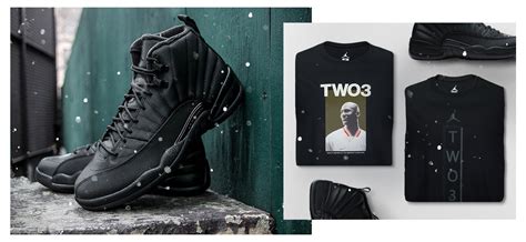 Air Jordan 12 Winterized Shirts Hoodie | SneakerFits.com