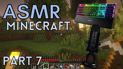 Asmr Gaming Minecraft Survival Exploring A Cave Whispering Gum