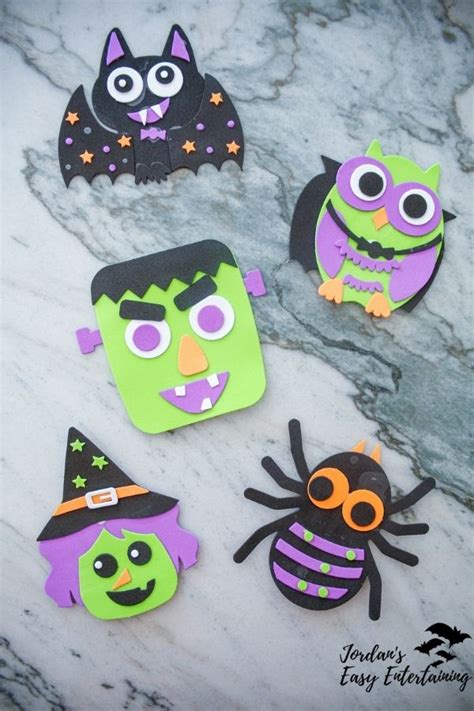 Dollar Tree Halloween Crafts For Kids | Jordan's Easy Entertaining