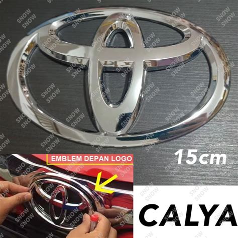 Jual Emblem Depan Logo Grill Toyota Calya Agya 15 Shopee Indonesia