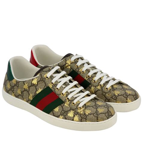 Gucci Zapatos Hombre Zapatillas Gucci Hombre Beige Zapatillas