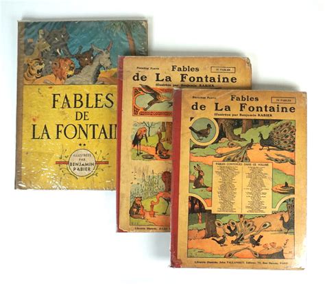 La Fontaine Jean De Fables De La Fontaine Illustr Es Par Benjamin