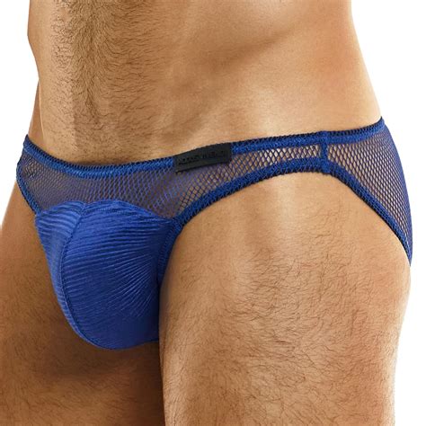 Modus Vivendi Mesh Low Cut Briefs Blue Inderwear