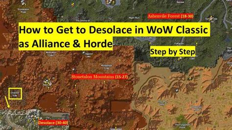 How To Get To Desolace In WoW Classic As Alliance & Horde